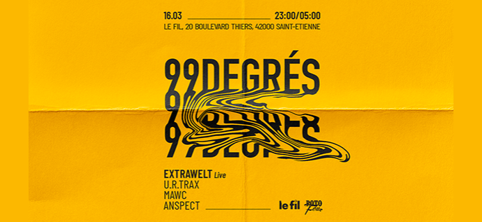 99° w/ Extrawelt Live, u.r.trax, & P.F.R