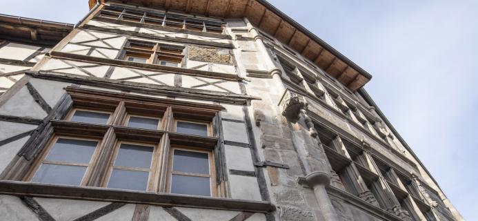 Façade de la demeure Chamoncel © Ville de Saint-Étienne / Pierre Grasset